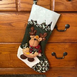 Mouse with a Rifle Christmas Stocking